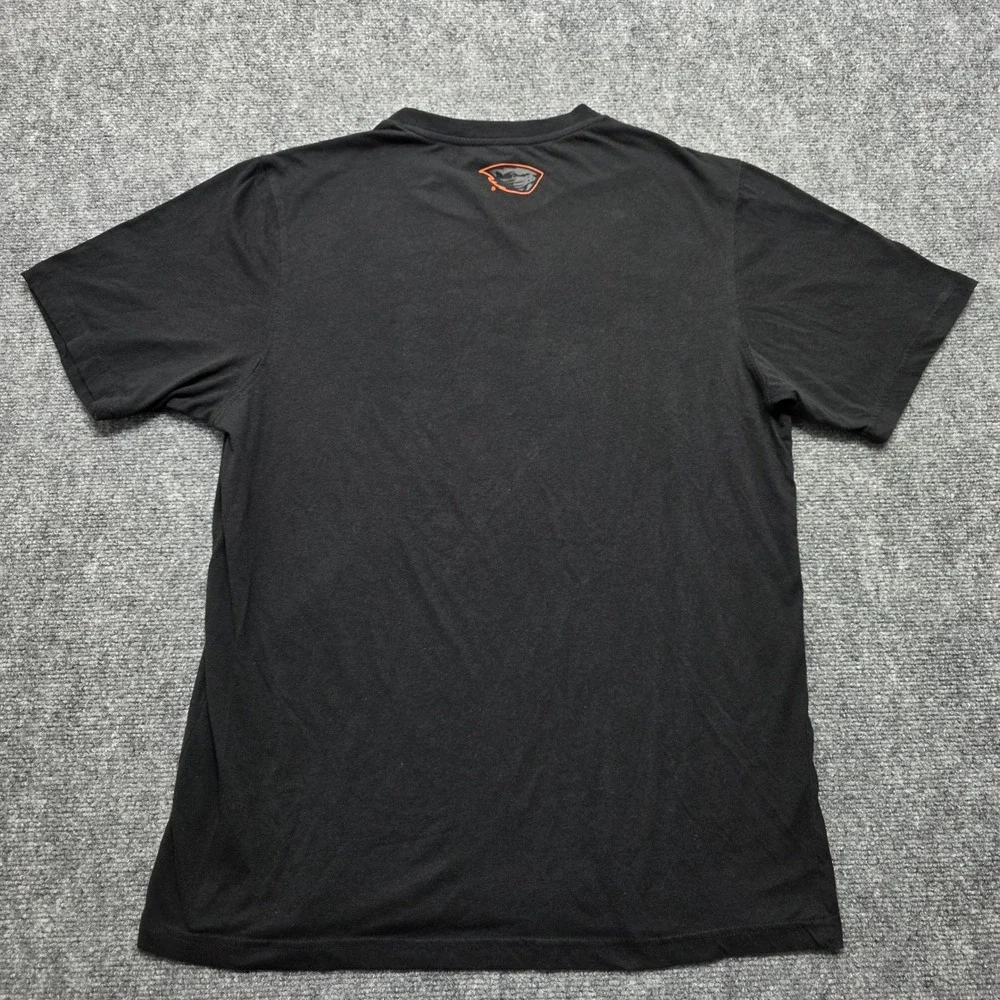 Colosseum Oregon State Beavers Men's Large Black Graphic T-Shirt NCAA‎ Fan Gear